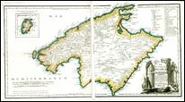 Mapa Mallorca y Cabrera
