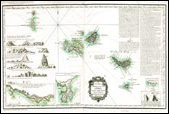 Mapa Islas Azores